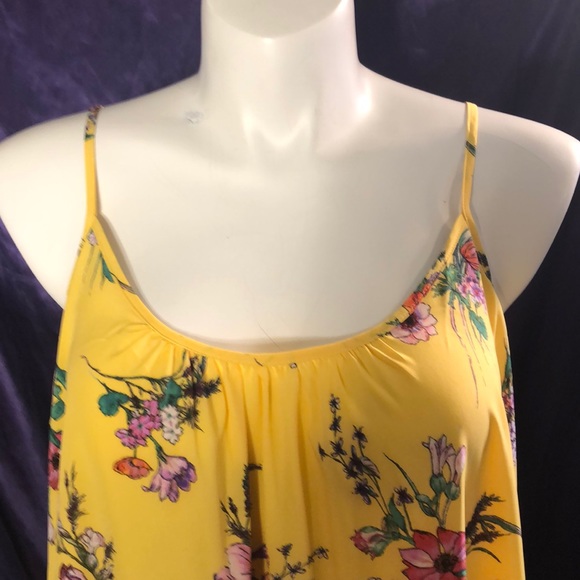 🔴NWT Summer Goddess Yellow Floral dress - Picture 4 of 7